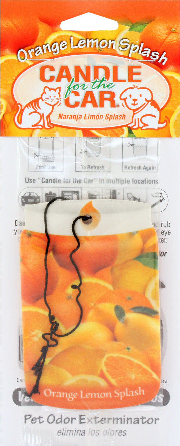 Orange Lemon Splash - Car Freshener #02325